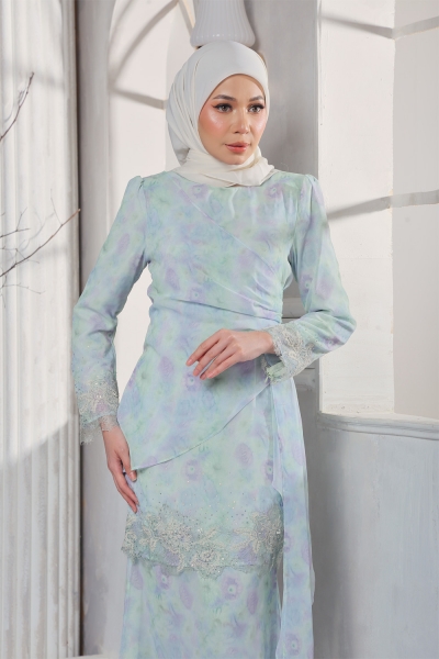 Kurung Nayla Mom - Mint